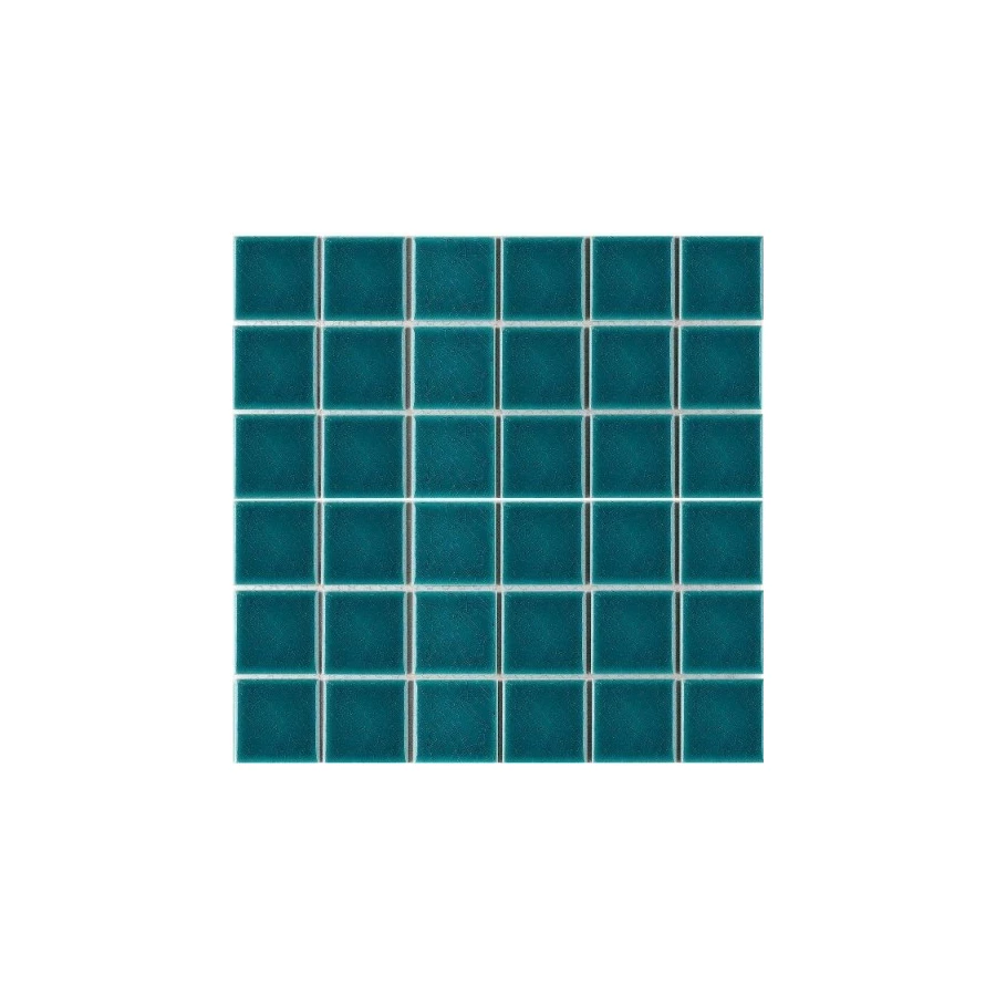 Керамическая мозаика Starmosaic Crackle Green Glossy 30,6х30,6 см