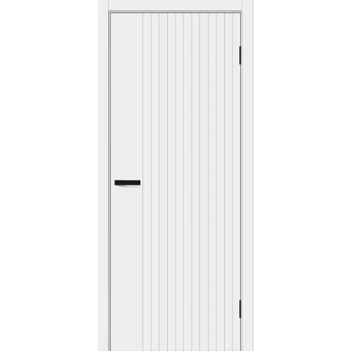 Межкомнатная дверь Bravo Граффити-32 190x60 винил Graffiti полотно глухое цвет White Pro