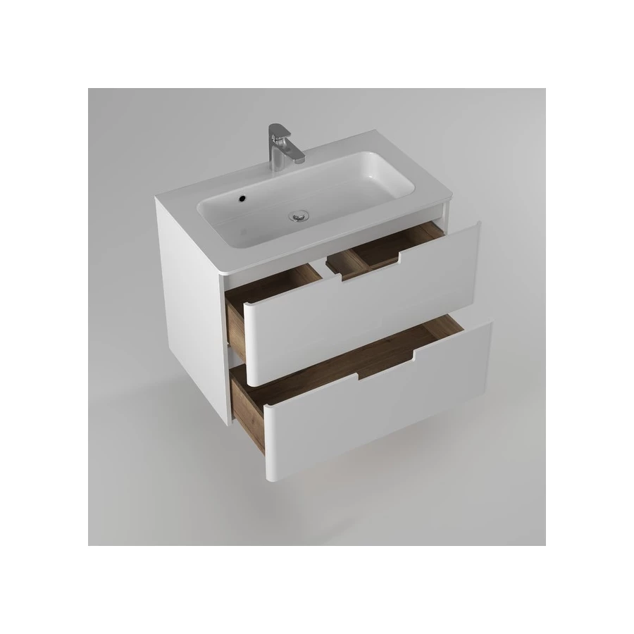 Тумба Briz Prato Т18-80 240 03-18080-16 00 Бел 80 см