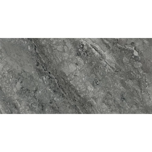Керамогранит Vitra MarbleSet Иллюжн Темно серый 7ЛПР R9 8 мм K951331LPR01VTER 120х60 см