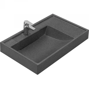 Раковина Aquaton Рейн 80 графит 1A72113KRW210 80х50 см