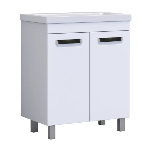 Тумба под раковину Vigo Plaza 600-2-0 белый 023