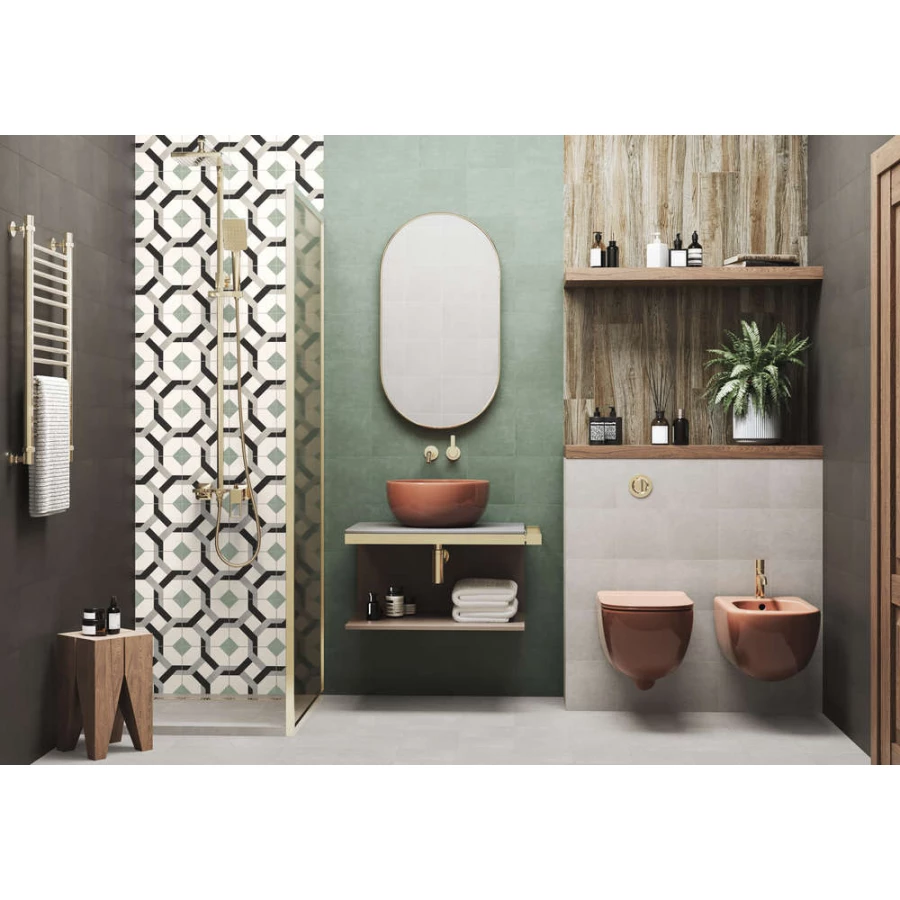 Керамогранит New Trend Design Art Graphite матовый темно-серый GP2020DNA25 20х20 см