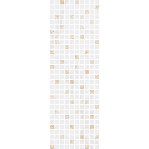 Декор Kerama Marazzi Астория белый мозаичный MM12112 25х75