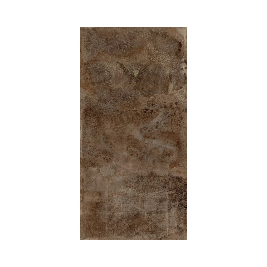 Керамогранит Ariostea Ultra Metal Metal Brown Zinc Prelucidato Soft 6 мм матовый коричневый UMT6S310500 300х100 см