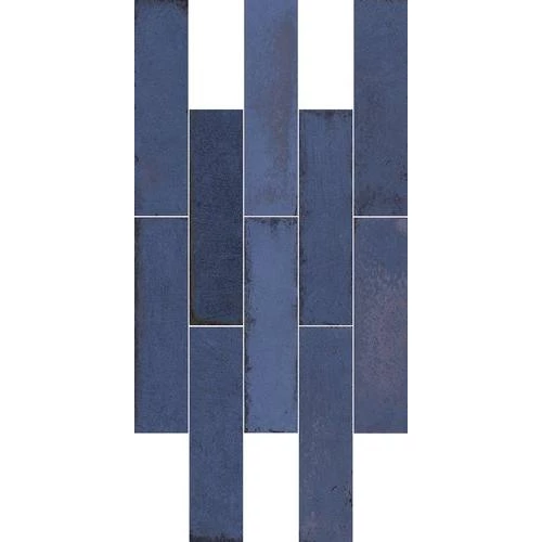 Керамогранит Ape Ceramica Murus Oceanum синий 7х28 см