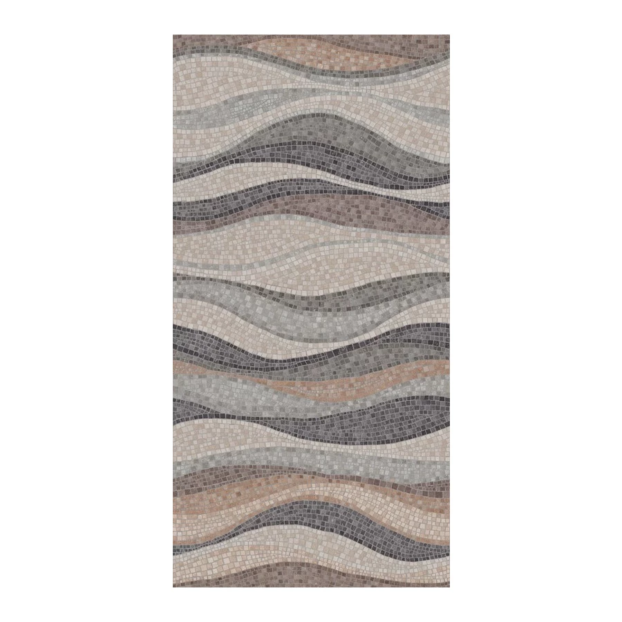 Керамогранит Kerama Marazzi Касабланка Декор обрезной матовый серый KMD3STA086GR 119,5х60 см