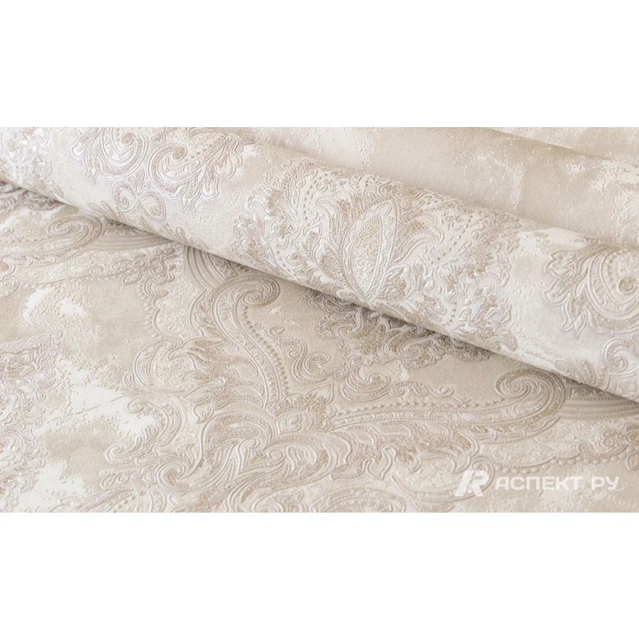 Обои флизелиновые Аспект Белладжио бежевые 70512-22 1,06х10,05 м