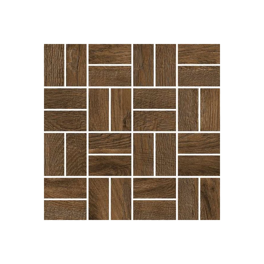 Мозаика Grasaro Italian Wood G-253/SR/m12/245x245x10 24,5х24,5 см