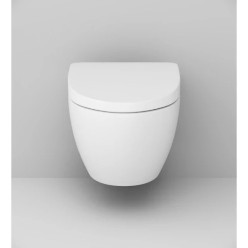 Инсталляция с клавишей Am Pm Awe Pro L глянц хром с подвесным унитазом Awe с сиденьем микролифт IS49051.111738