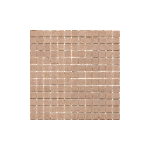 Стеклянная мозаика JNJ Mosaic Normal сетка 2x2 глянцевая бежевая B59 32,7х32,7 см