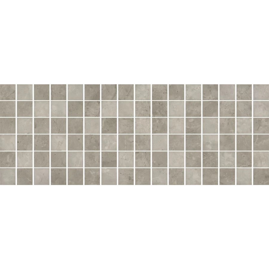 Декор Kerama Marazzi Монсанту мозаичный глянцевый светло-серый MM15150 40х15 см