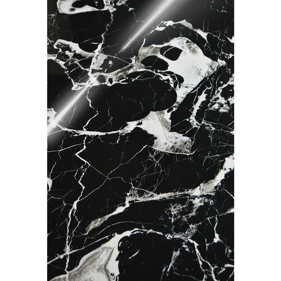 Керамогранит Arcadia Ceramica Elegant Nero High Gloss чёрный HG2001-A 120х60 см