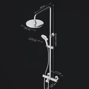 Душевая система Am Pm Like ShowerSpot с термостатом F0780564