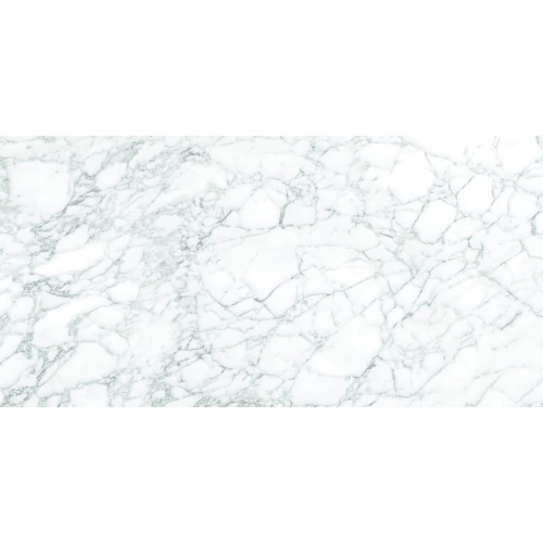 Керамогранит lamore Ceramic Gloss 60х120 Stark Statuario глянцевый бело-серый 60/120-057 120х60 см