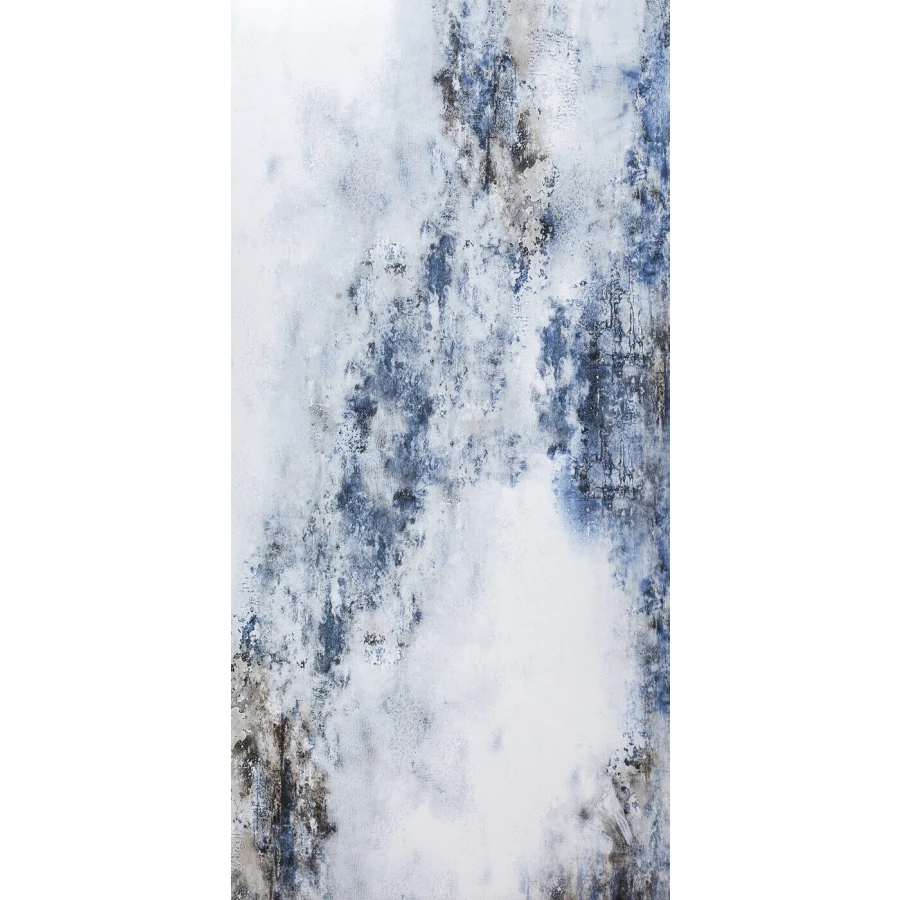 Керамогранит Goldis Tile Pastel Blue Silky Rectified полуматовый голубой AOP6 KFOA 120х60 см