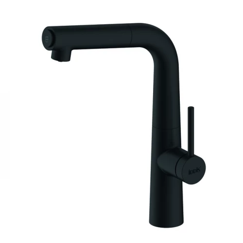 Смеситель для кухни с каналом для фильтрованной воды Iddis Pure PURBLFBi05 черный