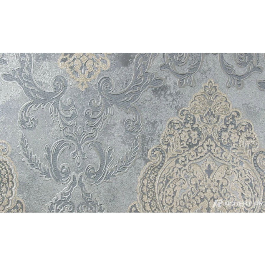 Обои флизелиновые Аспект Анталья Серый 70578-46 1,06х10,05 м