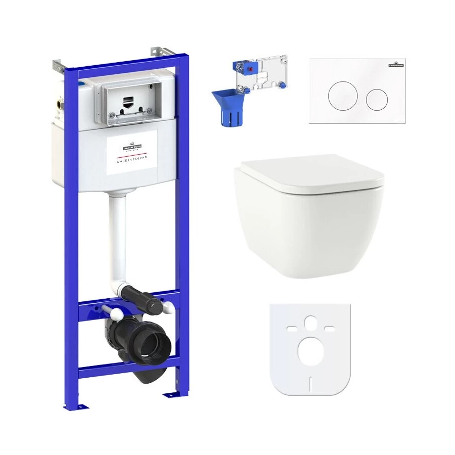 Унитаз Lavinia Boho Relfix One 87040053 (комплект 7 в 1)