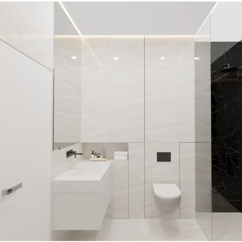 Керамогранит Belleza Ice Onyx glossy глянцевый белый 41479 120х60 см