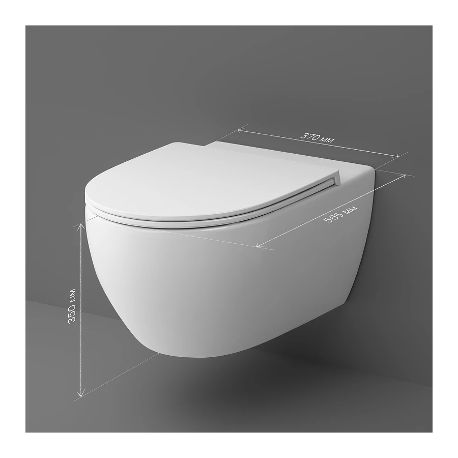 Унитаз подвесной Am Pm Awe FlashClean без сиденья C111700WH