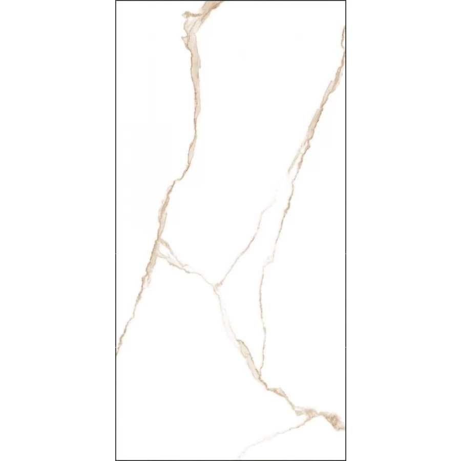 Керамогранит Global Tile Majestic_GT грес глазуированный Белый GT120600303MR 120х60 см