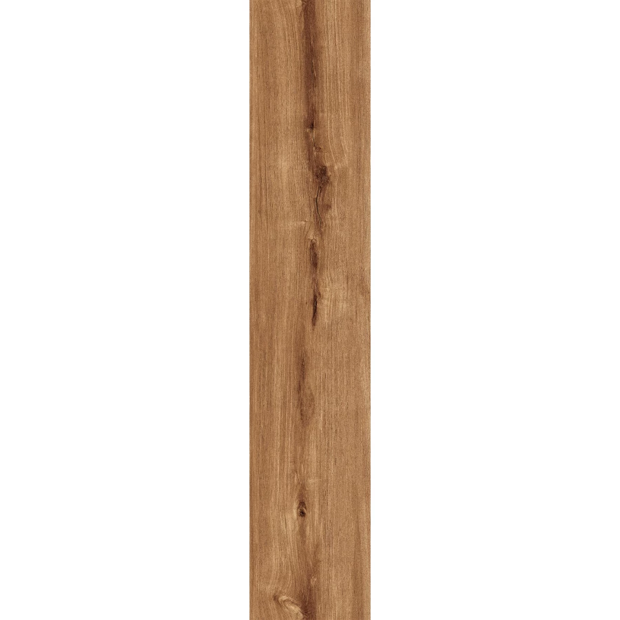 Керамогранит Creanza Akasa Wood Mahogany матовый коричневый CW-RT02-B 120х20 см