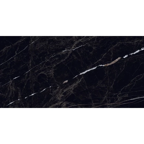 Керамогранит Neodom Luxury Nero Rock Polished глянцевый черный N12047 120х60 см