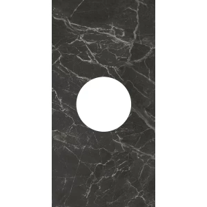 Декор Kerama Marazzi Коррер наборный глянцевый чёрный ID160 60x30 см