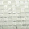 Мозаика Bonaparte Стеклянная мозаика Apollo 15х15 белая 30х30 см