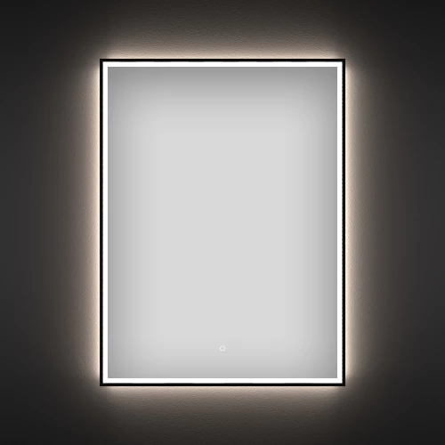 Зеркало Wellsee LED-подсветка фронтальная функциональная форма прямоугольная 172201140-172201150 50х60 см