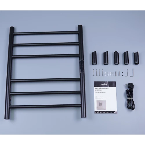 Полотенцесушитель электрический Abber Standard AH4606MB 50х63 см