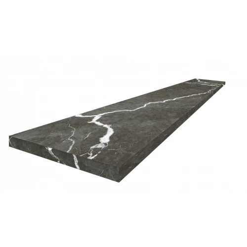 Ступень угловая левая Coliseumgres Микеланджело Дарк 620070002496 120х33 см