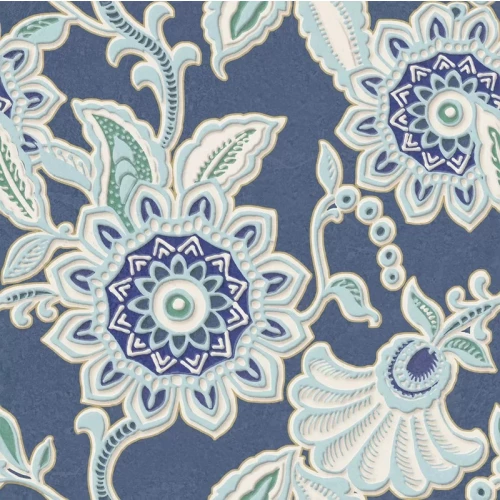 Плитка настенная Kerama Marazzi Шавен 2 Декор матовая голубая KMD3STA008BN 20x20 см