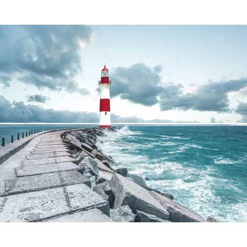 Панно Mosplitka Маяк голубой (компл. из 2-х шт.) 40,2х50 см