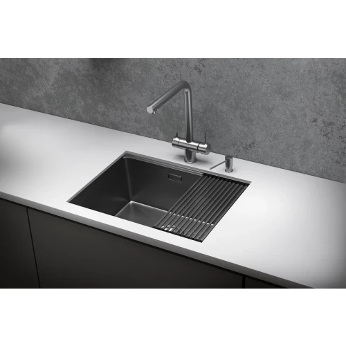 Кухонная мойка Granula 6045U сталь сатин 60x44.5 см