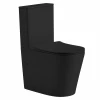 Унитаз Abber Bequem компакт черный матовый безободковый AC1112TMB