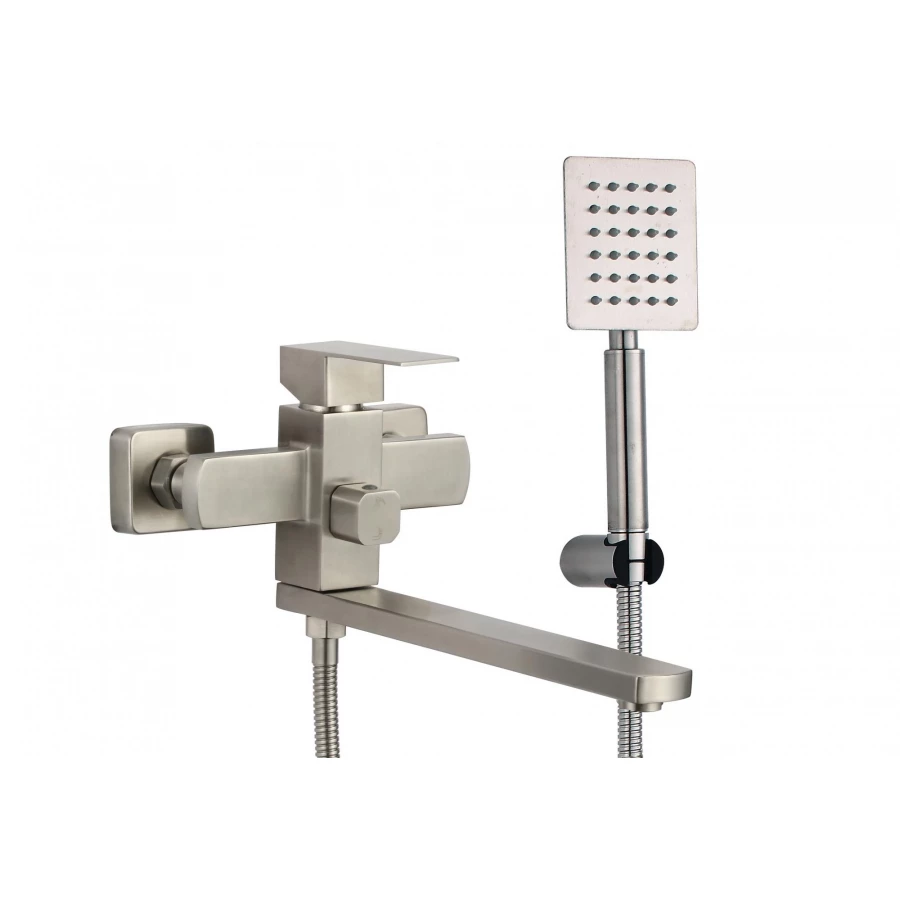 Смеситель для ванны Fmark FS8124 сатин