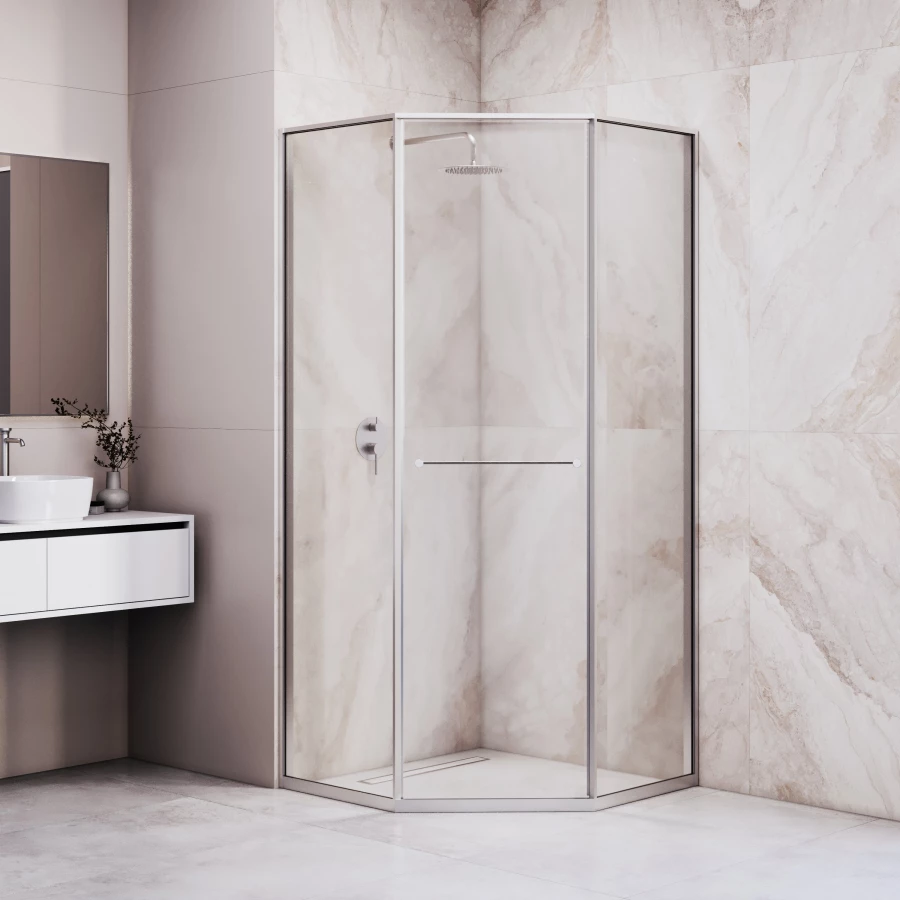 Душевой уголок RGW SV-82 R Прозрачное 33328200-11R 100х100 см