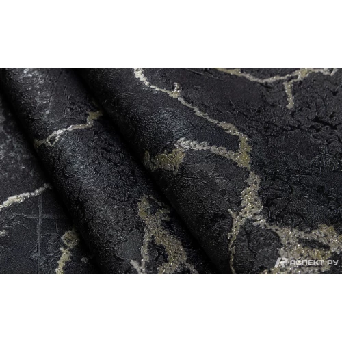 Обои флизелиновые Аспект Вермонт черный 70572-44 1,06х10,05 м