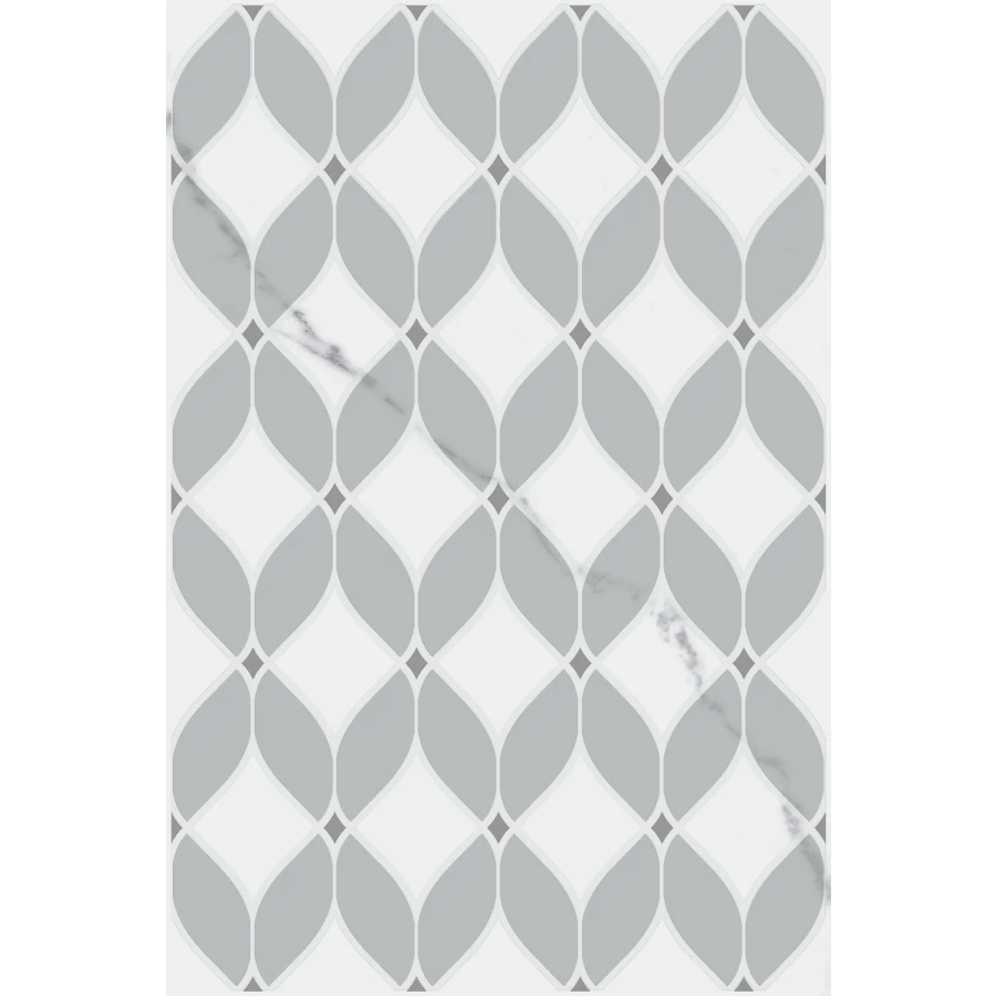 Декор Kerama Marazzi Мираколи глянцевый белый VT/A623/8376 30x20 см