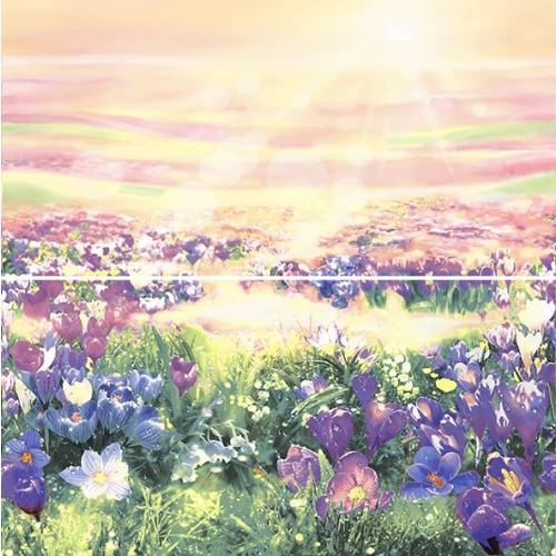 Панно ALMA Ceramica Примавера из 2 плиток ПН9ПА1 / PWU09PRM1/ PWD09PRM1 50х49,8