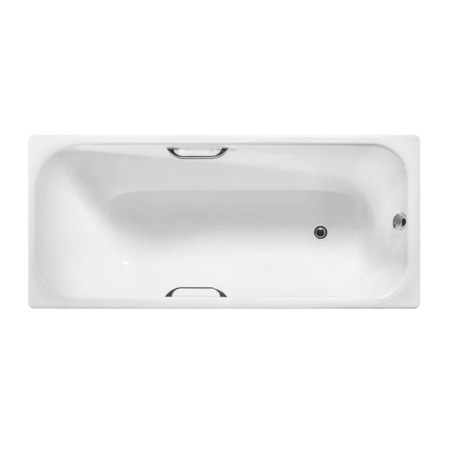 Чугунная ванна Wotte Start с отверстиями для ручек Start 1700x750UR 170х75 см
