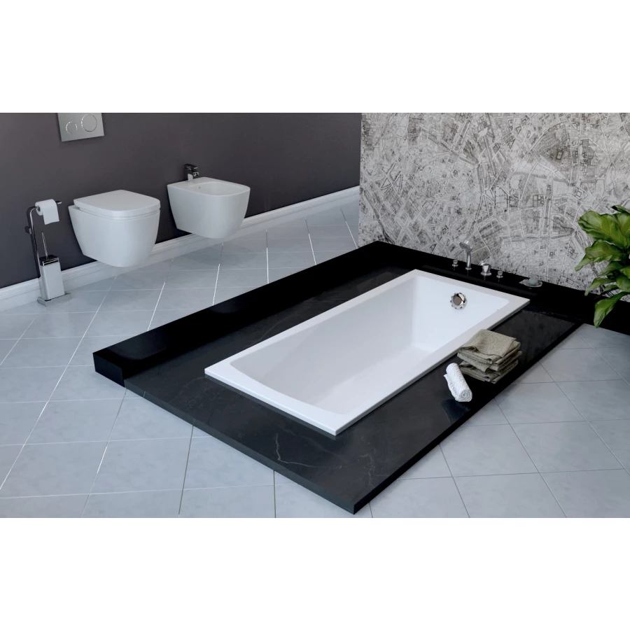 Акриловая ванна Lavinia Boho One S1-37010070 универсальная (комплект 2 в 1) 170x70 см