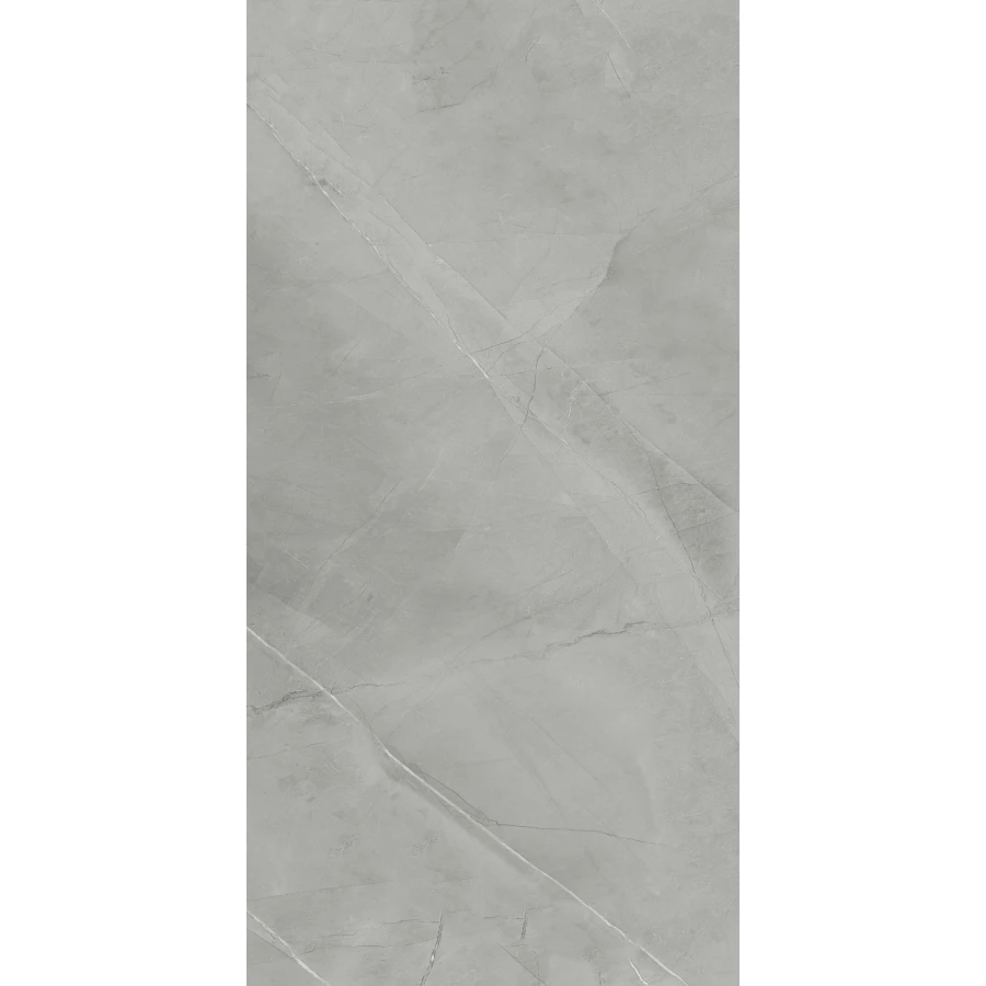 Керамогранит Belleza Armani Harbor Grey Glossy глянцевый серый 120х60 см