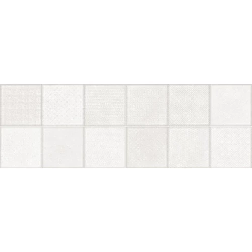 Плитка настенная ALMA Ceramica Cube матовая белая TWU3090CUB07R 90х30 см