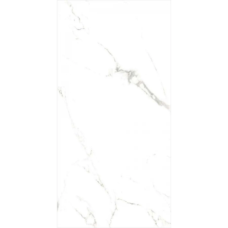 Керамогранит Global Tile Livorno_GT Белый полированный Slim GT120608003PR 120х60 см