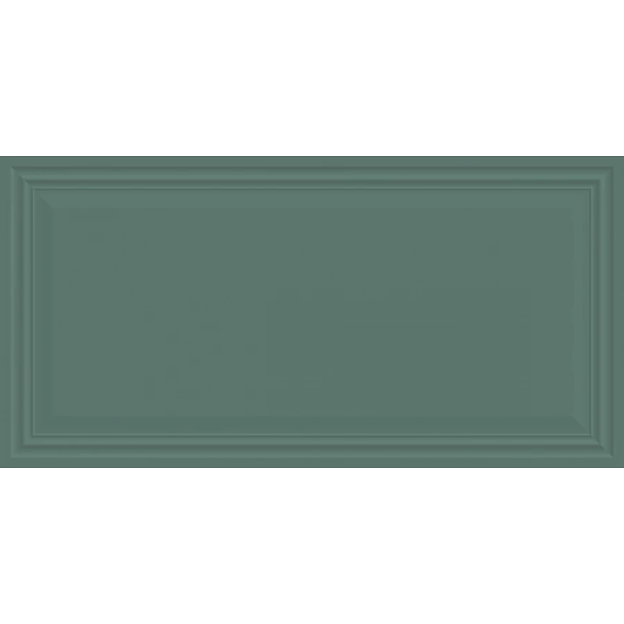 Керамогранит Mozart Rare & Unique Leaf Frame Matt матовый бирюзовый N90053 120х60 см