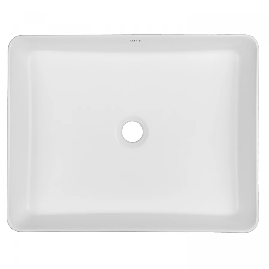 Раковина-чаша Azario накладная прямоугольная матовый белый AZ-2178-MW 51х40.5х11 см