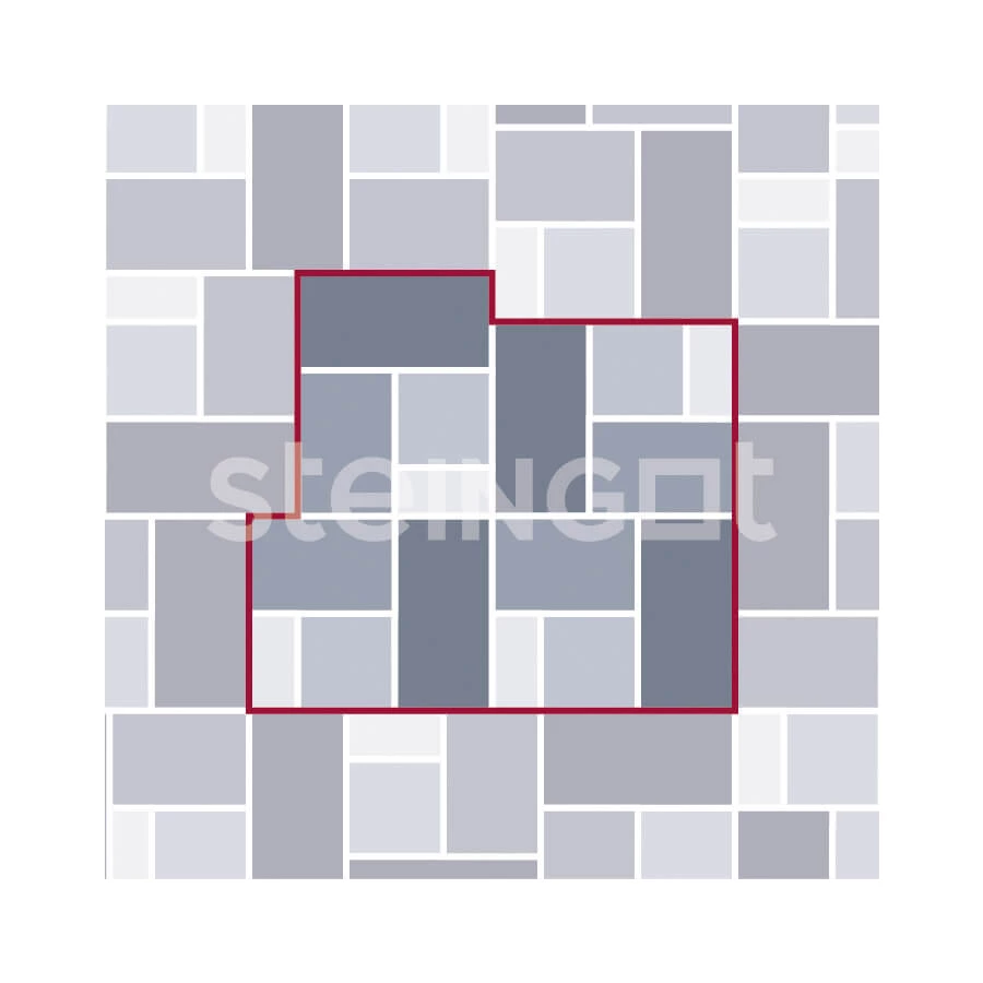 Тротуарная плитка Steingot Премиум Мюнхен Grano Бежевая 25041 60 мм